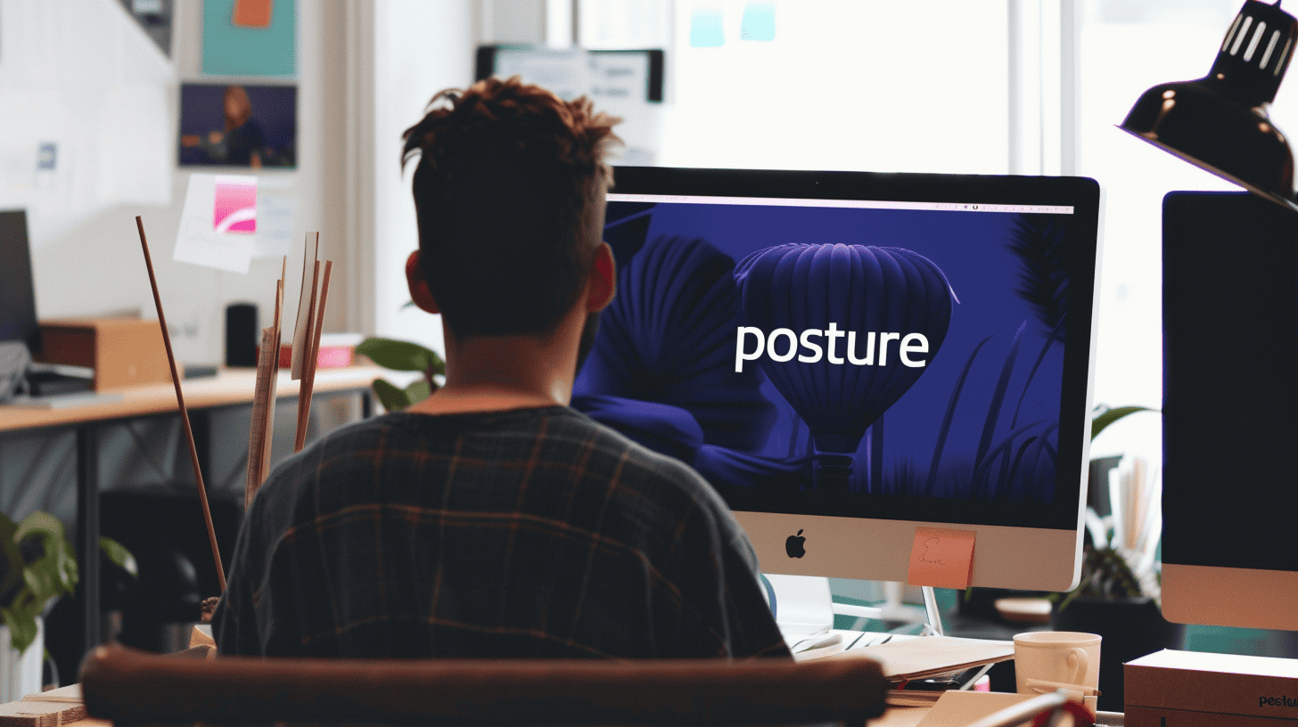 office desk posture